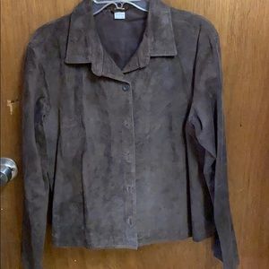 Ladies suede jacket
